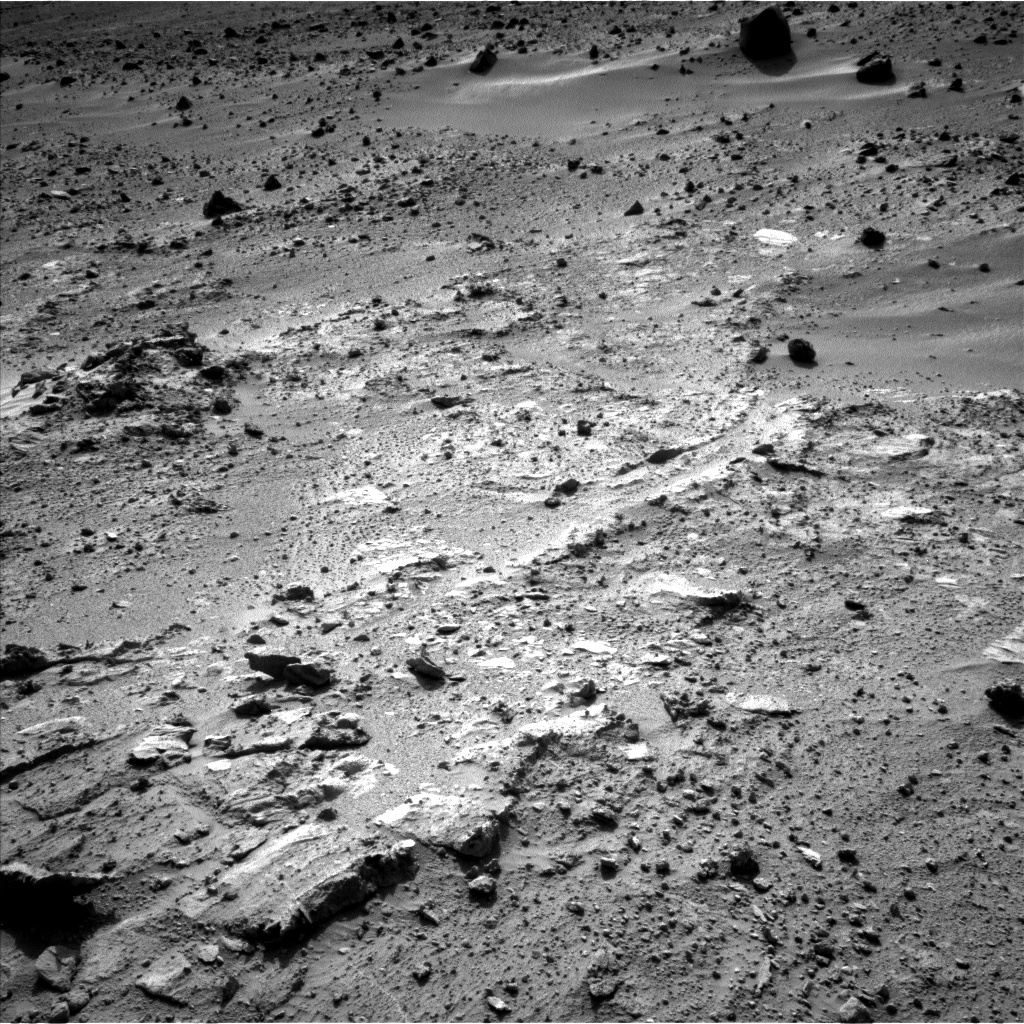 Nasa's Mars rover Curiosity acquired this image using its Left Navigation Camera on Sol 397, at drive 148, site number 16