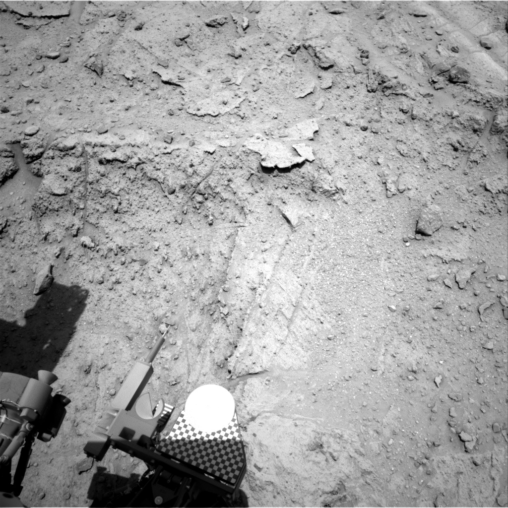 Nasa's Mars rover Curiosity acquired this image using its Right Navigation Camera on Sol 398, at drive 148, site number 16