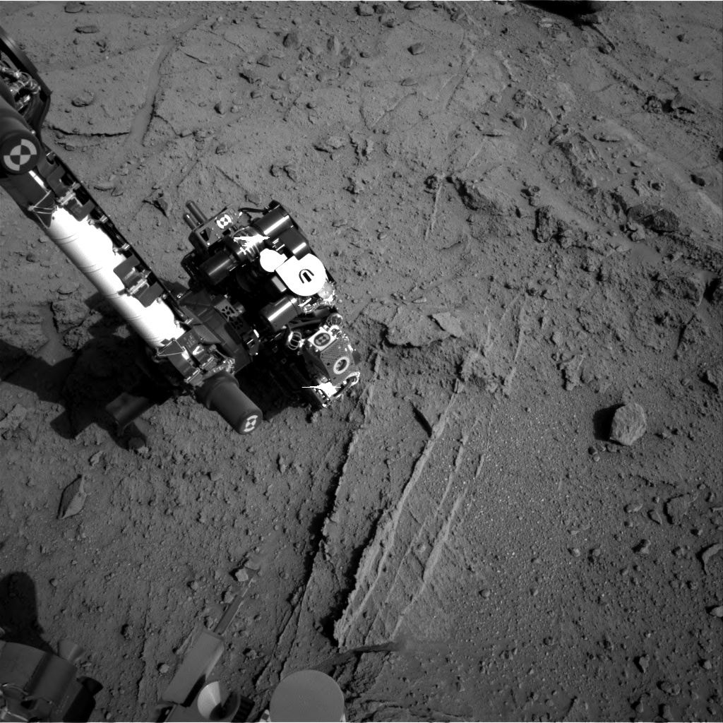 Nasa's Mars rover Curiosity acquired this image using its Right Navigation Camera on Sol 399, at drive 148, site number 16