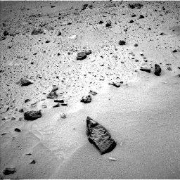 Nasa's Mars rover Curiosity acquired this image using its Left Navigation Camera on Sol 402, at drive 310, site number 16