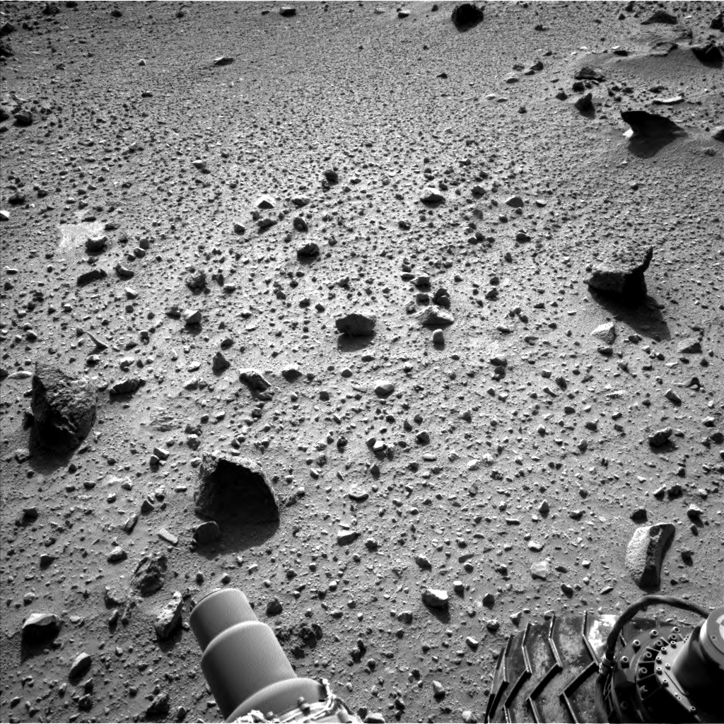 Nasa's Mars rover Curiosity acquired this image using its Left Navigation Camera on Sol 402, at drive 328, site number 16