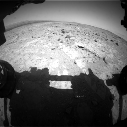 Nasa's Mars rover Curiosity acquired this image using its Front Hazard Avoidance Camera (Front Hazcam) on Sol 403, at drive 460, site number 16