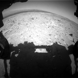 Nasa's Mars rover Curiosity acquired this image using its Front Hazard Avoidance Camera (Front Hazcam) on Sol 403, at drive 502, site number 16