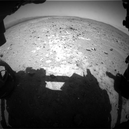 Nasa's Mars rover Curiosity acquired this image using its Front Hazard Avoidance Camera (Front Hazcam) on Sol 403, at drive 532, site number 16