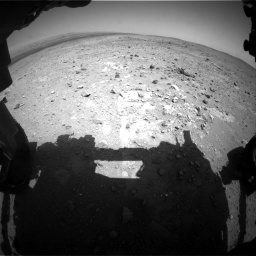 Nasa's Mars rover Curiosity acquired this image using its Front Hazard Avoidance Camera (Front Hazcam) on Sol 403, at drive 544, site number 16