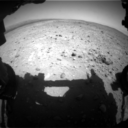 Nasa's Mars rover Curiosity acquired this image using its Front Hazard Avoidance Camera (Front Hazcam) on Sol 403, at drive 562, site number 16