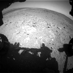 Nasa's Mars rover Curiosity acquired this image using its Front Hazard Avoidance Camera (Front Hazcam) on Sol 403, at drive 688, site number 16