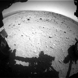 Nasa's Mars rover Curiosity acquired this image using its Front Hazard Avoidance Camera (Front Hazcam) on Sol 403, at drive 832, site number 16