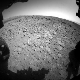 Nasa's Mars rover Curiosity acquired this image using its Front Hazard Avoidance Camera (Front Hazcam) on Sol 403, at drive 994, site number 16