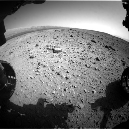 Nasa's Mars rover Curiosity acquired this image using its Front Hazard Avoidance Camera (Front Hazcam) on Sol 403, at drive 1024, site number 16