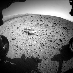 Nasa's Mars rover Curiosity acquired this image using its Front Hazard Avoidance Camera (Front Hazcam) on Sol 403, at drive 1030, site number 16