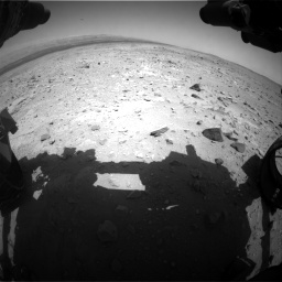 Nasa's Mars rover Curiosity acquired this image using its Front Hazard Avoidance Camera (Front Hazcam) on Sol 403, at drive 490, site number 16