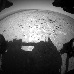 Nasa's Mars rover Curiosity acquired this image using its Front Hazard Avoidance Camera (Front Hazcam) on Sol 403, at drive 544, site number 16