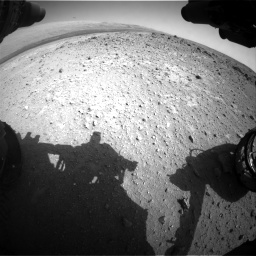 Nasa's Mars rover Curiosity acquired this image using its Front Hazard Avoidance Camera (Front Hazcam) on Sol 403, at drive 958, site number 16