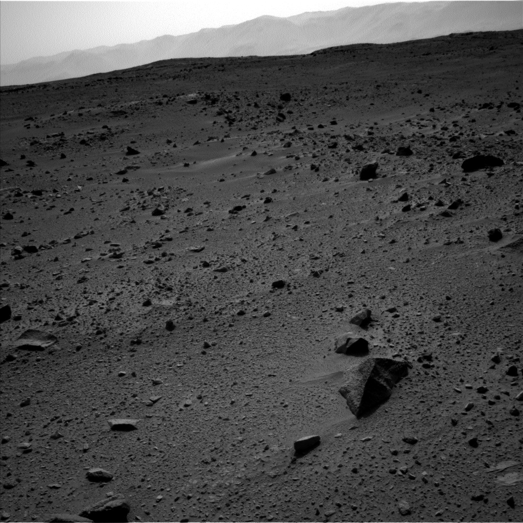 Nasa's Mars rover Curiosity acquired this image using its Left Navigation Camera on Sol 403, at drive 1052, site number 16