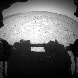 Nasa's Mars rover Curiosity acquired this image using its Front Hazard Avoidance Camera (Front Hazcam) on Sol 404, at drive 1202, site number 16