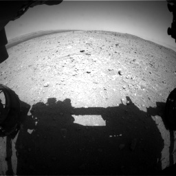Nasa's Mars rover Curiosity acquired this image using its Front Hazard Avoidance Camera (Front Hazcam) on Sol 404, at drive 1274, site number 16