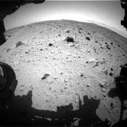 Nasa's Mars rover Curiosity acquired this image using its Front Hazard Avoidance Camera (Front Hazcam) on Sol 404, at drive 1544, site number 16