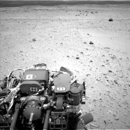 Nasa's Mars rover Curiosity acquired this image using its Left Navigation Camera on Sol 404, at drive 1496, site number 16