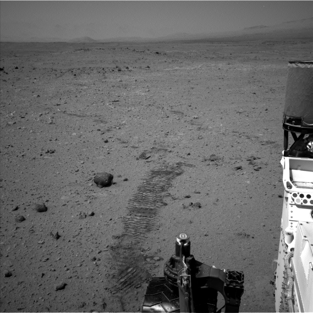 Nasa's Mars rover Curiosity acquired this image using its Left Navigation Camera on Sol 404, at drive 1584, site number 16