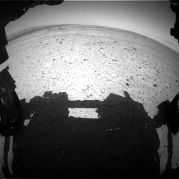 Nasa's Mars rover Curiosity acquired this image using its Front Hazard Avoidance Camera (Front Hazcam) on Sol 406, at drive 1836, site number 16
