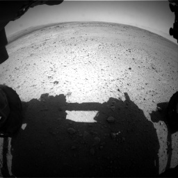 Nasa's Mars rover Curiosity acquired this image using its Front Hazard Avoidance Camera (Front Hazcam) on Sol 406, at drive 1944, site number 16