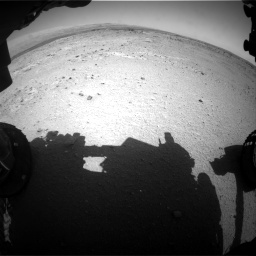 Nasa's Mars rover Curiosity acquired this image using its Front Hazard Avoidance Camera (Front Hazcam) on Sol 406, at drive 2088, site number 16
