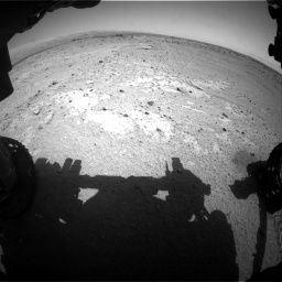 Nasa's Mars rover Curiosity acquired this image using its Front Hazard Avoidance Camera (Front Hazcam) on Sol 406, at drive 2120, site number 16