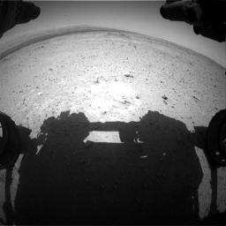 Nasa's Mars rover Curiosity acquired this image using its Front Hazard Avoidance Camera (Front Hazcam) on Sol 406, at drive 1800, site number 16