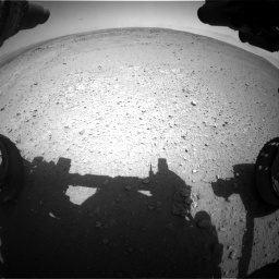Nasa's Mars rover Curiosity acquired this image using its Front Hazard Avoidance Camera (Front Hazcam) on Sol 406, at drive 1998, site number 16