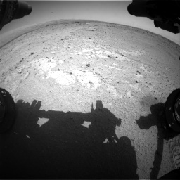 Nasa's Mars rover Curiosity acquired this image using its Front Hazard Avoidance Camera (Front Hazcam) on Sol 406, at drive 2120, site number 16