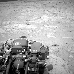 Nasa's Mars rover Curiosity acquired this image using its Left Navigation Camera on Sol 406, at drive 2120, site number 16