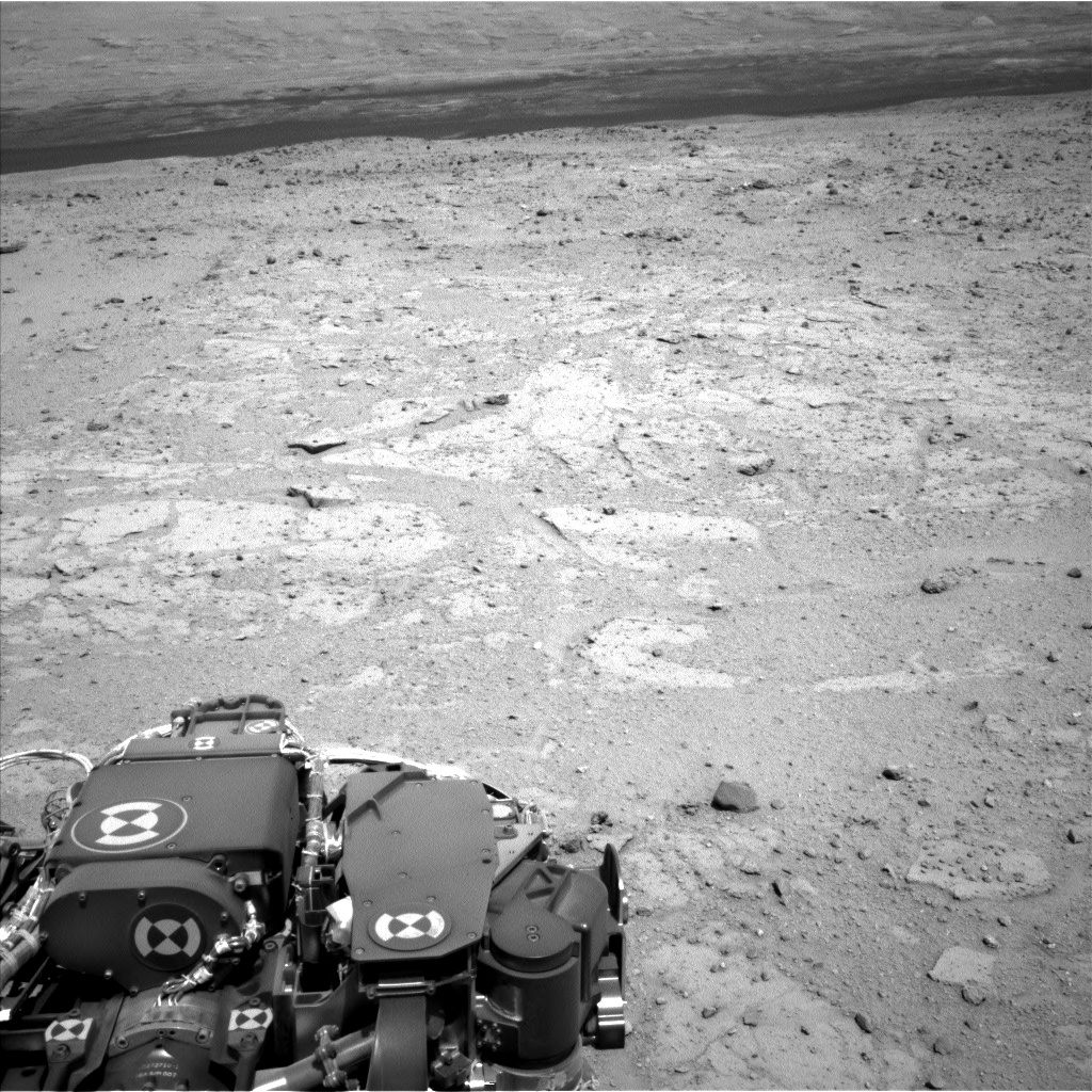 Nasa's Mars rover Curiosity acquired this image using its Left Navigation Camera on Sol 406, at drive 0, site number 17