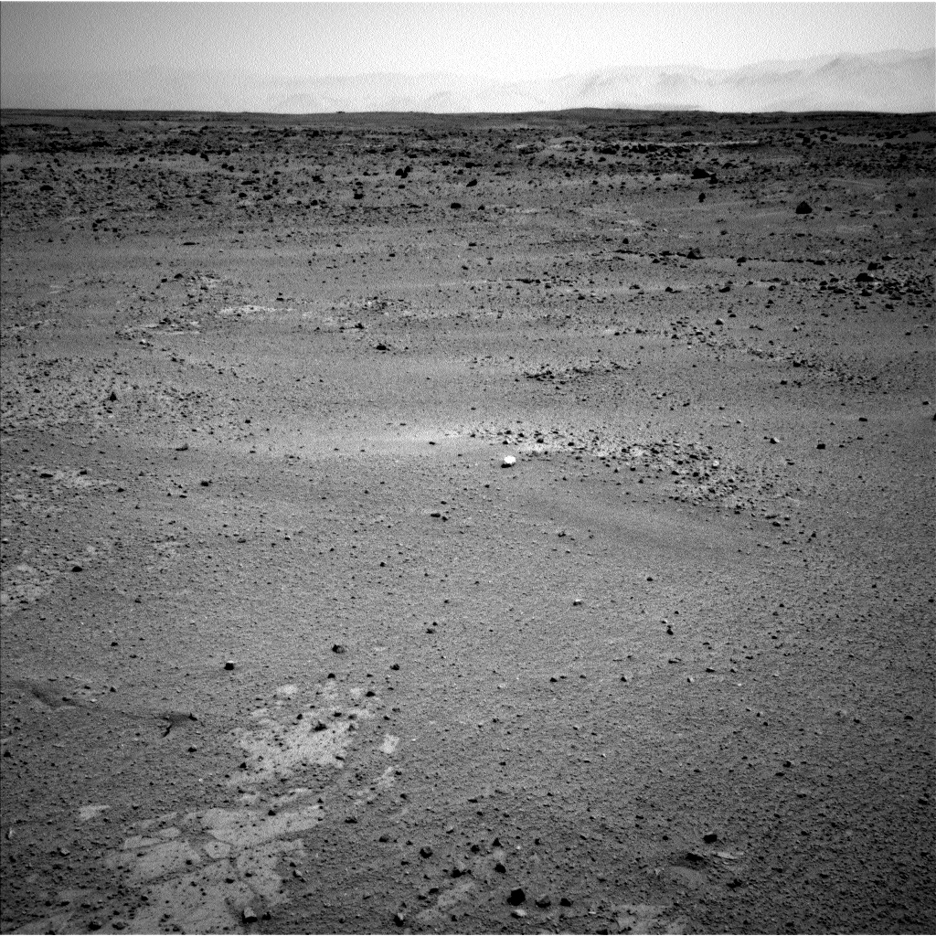 Nasa's Mars rover Curiosity acquired this image using its Left Navigation Camera on Sol 406, at drive 0, site number 17
