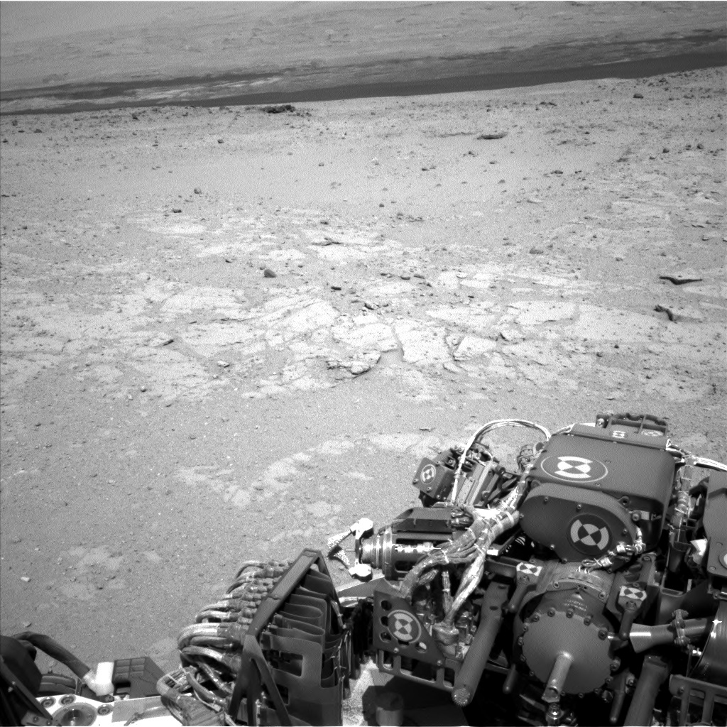Nasa's Mars rover Curiosity acquired this image using its Left Navigation Camera on Sol 408, at drive 0, site number 17