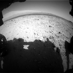 Nasa's Mars rover Curiosity acquired this image using its Front Hazard Avoidance Camera (Front Hazcam) on Sol 409, at drive 84, site number 17