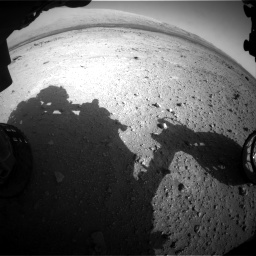 Nasa's Mars rover Curiosity acquired this image using its Front Hazard Avoidance Camera (Front Hazcam) on Sol 409, at drive 330, site number 17