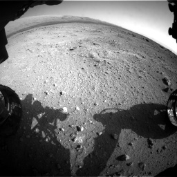 Nasa's Mars rover Curiosity acquired this image using its Front Hazard Avoidance Camera (Front Hazcam) on Sol 409, at drive 420, site number 17