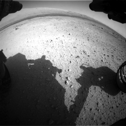 Nasa's Mars rover Curiosity acquired this image using its Front Hazard Avoidance Camera (Front Hazcam) on Sol 409, at drive 258, site number 17