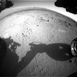 Nasa's Mars rover Curiosity acquired this image using its Front Hazard Avoidance Camera (Front Hazcam) on Sol 409, at drive 510, site number 17