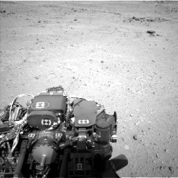 Nasa's Mars rover Curiosity acquired this image using its Left Navigation Camera on Sol 409, at drive 186, site number 17