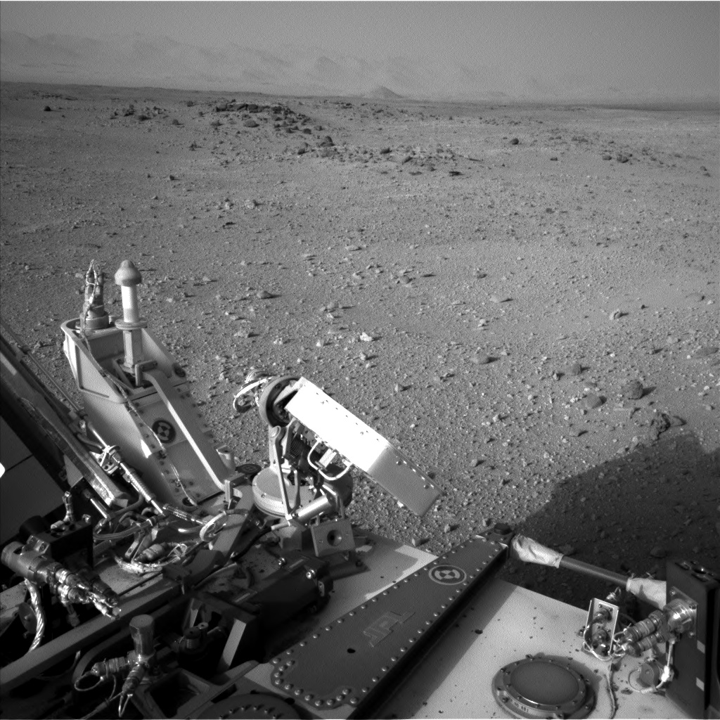 Nasa's Mars rover Curiosity acquired this image using its Left Navigation Camera on Sol 409, at drive 676, site number 17