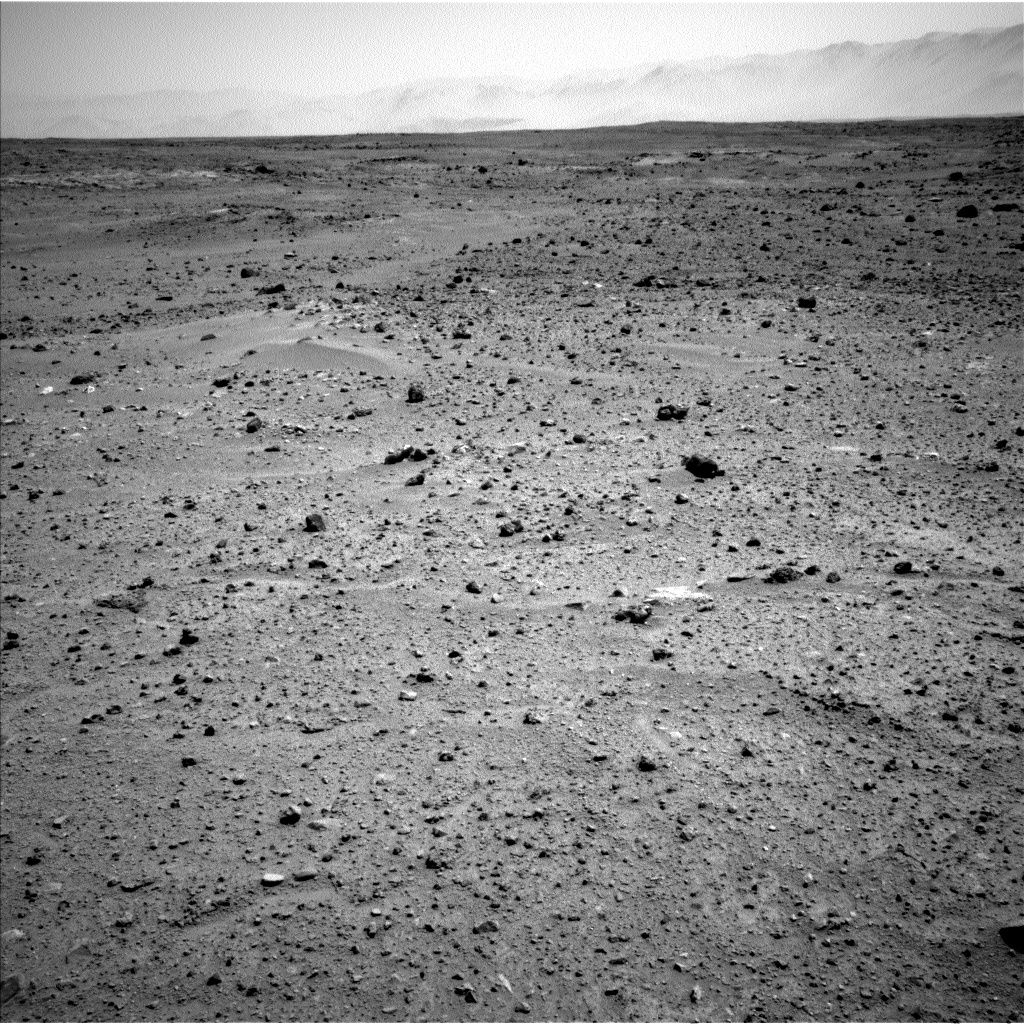 Nasa's Mars rover Curiosity acquired this image using its Left Navigation Camera on Sol 410, at drive 820, site number 17
