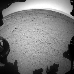 Nasa's Mars rover Curiosity acquired this image using its Front Hazard Avoidance Camera (Front Hazcam) on Sol 412, at drive 1138, site number 17
