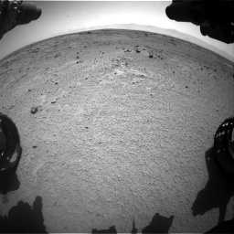 Nasa's Mars rover Curiosity acquired this image using its Front Hazard Avoidance Camera (Front Hazcam) on Sol 412, at drive 1156, site number 17