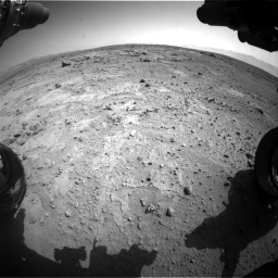 Nasa's Mars rover Curiosity acquired this image using its Front Hazard Avoidance Camera (Front Hazcam) on Sol 412, at drive 1228, site number 17