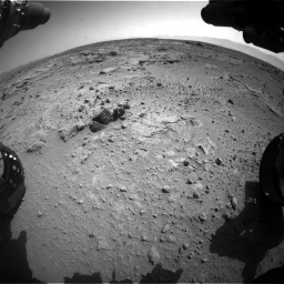 Nasa's Mars rover Curiosity acquired this image using its Front Hazard Avoidance Camera (Front Hazcam) on Sol 412, at drive 1294, site number 17