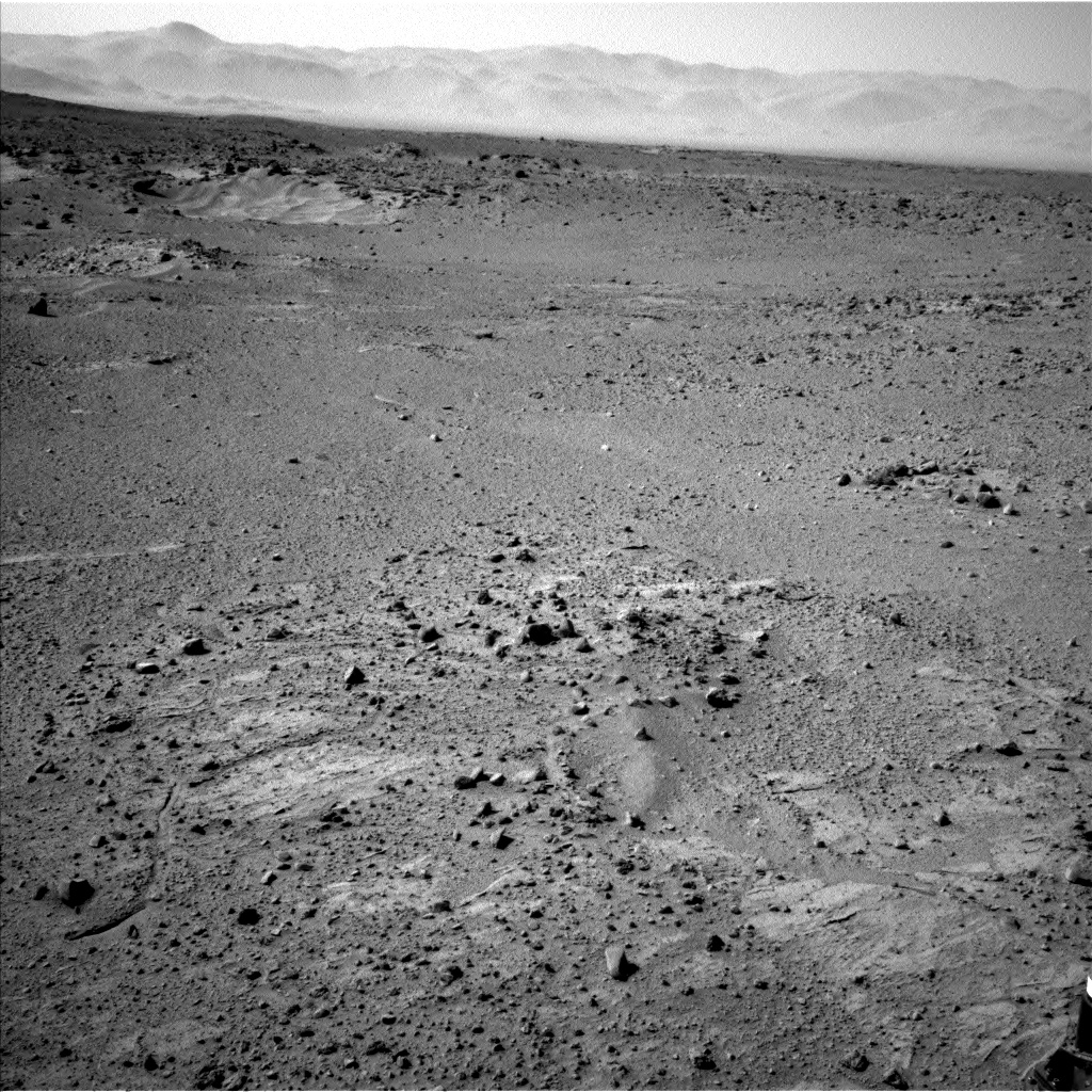 Nasa's Mars rover Curiosity acquired this image using its Left Navigation Camera on Sol 412, at drive 0, site number 18