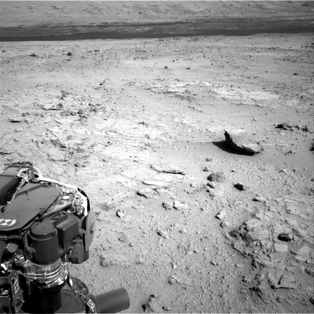 Nasa's Mars rover Curiosity acquired this image using its Right Navigation Camera on Sol 412, at drive 0, site number 18