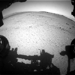 Nasa's Mars rover Curiosity acquired this image using its Front Hazard Avoidance Camera (Front Hazcam) on Sol 413, at drive 294, site number 18